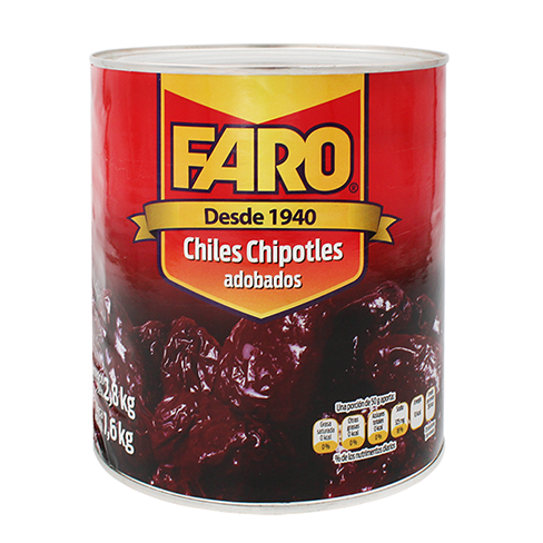 Chiles Chipotles Faro 2.8Kg                                                                         