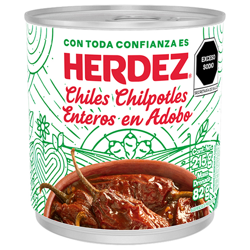 Chiles Chipotles Herdez 198Gr Adobados