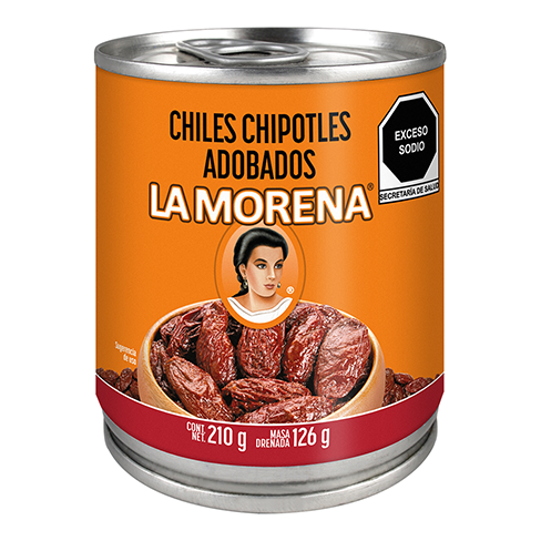 Chiles Chipotles Morena 210Gr                                                                       