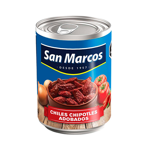 Chiles Chipotles San Marcos 380Gr                                                                   
