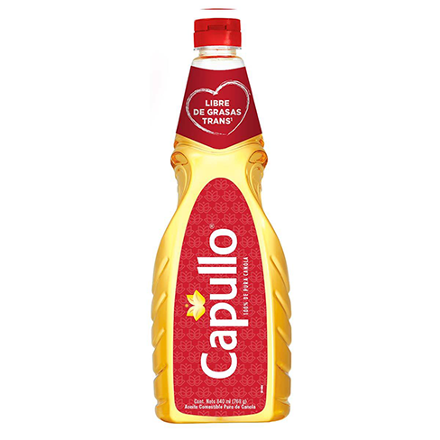 Aceite Comestible Capullo 840Ml Canola                                                              