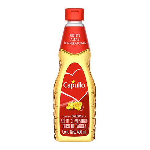 Aceite Comestible Capullo 400Ml Canola                                                              