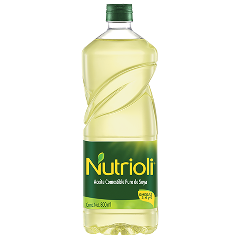 Aceite Comestible Nutrioli 800Ml Soya