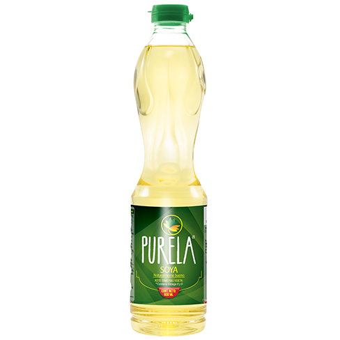Aceite Comestible Purela 800Ml Puro De Soya