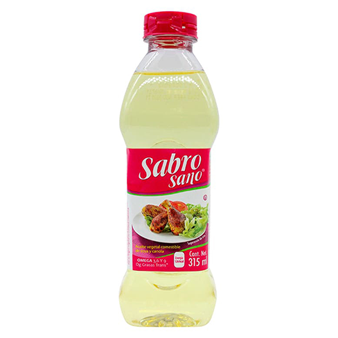 Aceite Comestible Sabrosano 315Ml Soya/canola