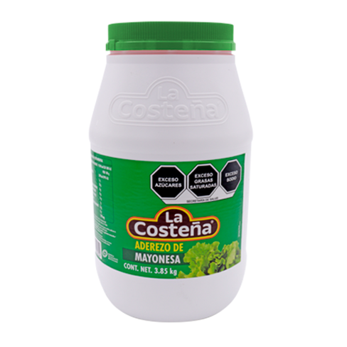Aderezo De Mayonesa La Costeña 3.850Kg Para Ensalada