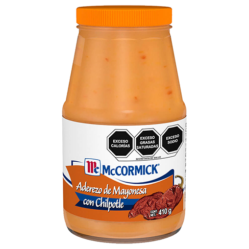 Aderezo De Mayonesa Mccormick 350Gr Chipotle Reducida En Grasa