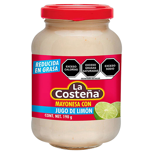 Mayonesa La Costeña 190Gr Reducido En Grasa                                                         