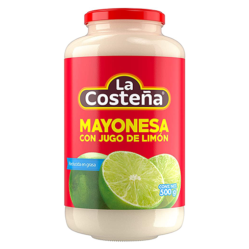 Mayonesa La Costeña 500Gr Reducido En Grasa                                                         