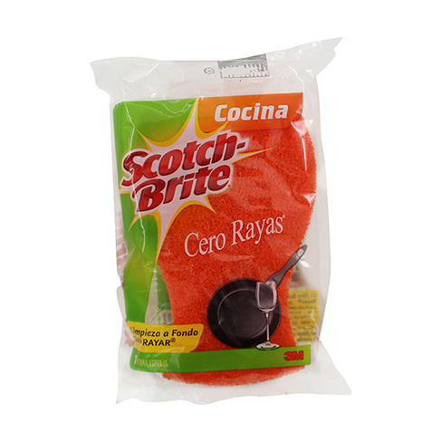 Fibra Scotch Brite Cero Rayas 1Pz Cocina