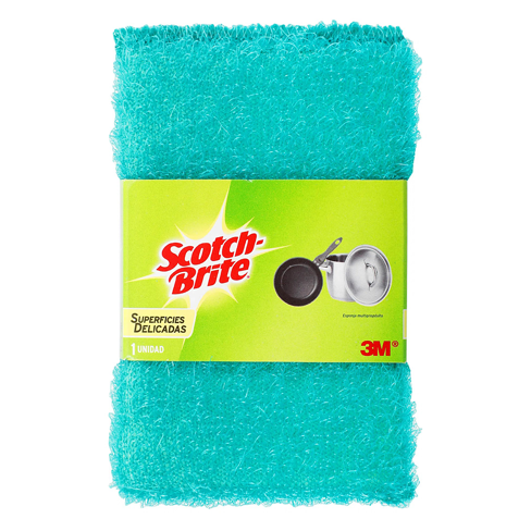 Fibra Scoth Brite Recubierta Peluda 1Pz                                                             