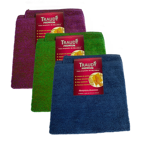 Paño Microfibra Traudy 1Pz Tm3 Premium                                                              
