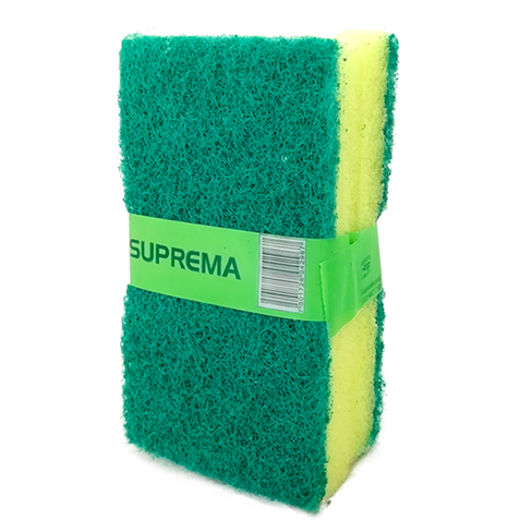 Fibra Esponja Suprema 2Pz 8X12Cm                                                                    