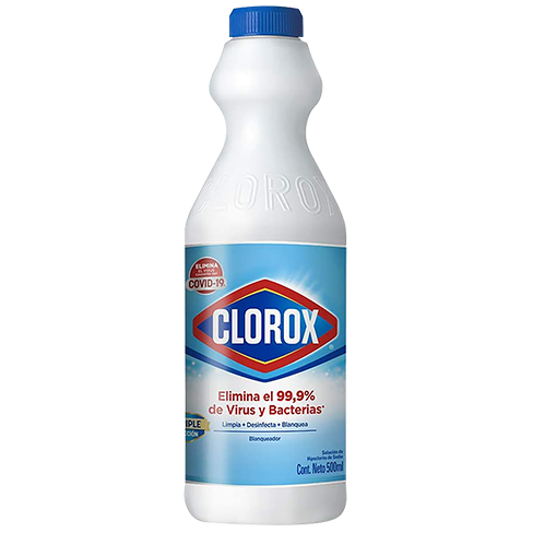 Cloro Clorox 500Ml Maxima Pureza                                                                    
