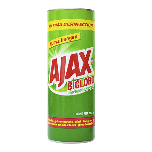 Limpiador En Polvo Ajax 582Gr Bicloro                                                               