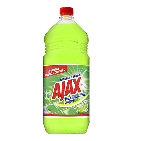 Limpiador Ajax 1Lt Bicarbonato /naranja/limon                                