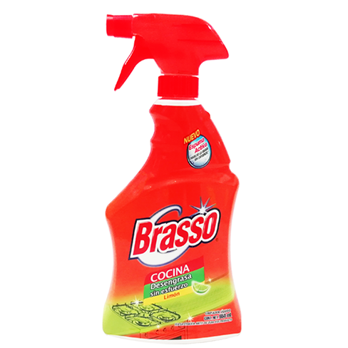 Limpiador Brasso 650Ml Antigrasa Limon Nor Trigger.