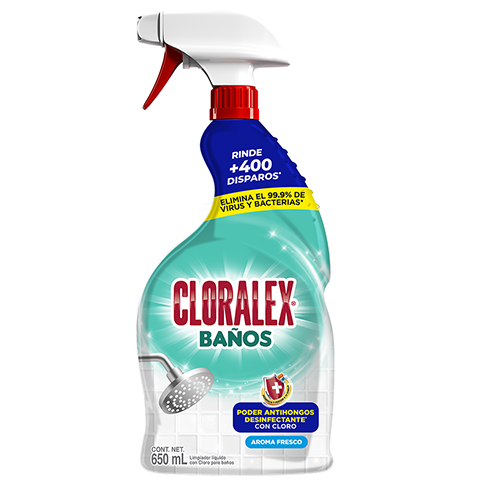 Limpiador Cloralex 650Ml Baños Anti Hongos                                                          