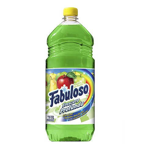 Limpiador Fabuloso 1Lt Antibacterial Pasion De Frutas