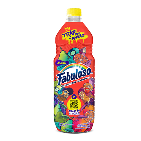 Limpiador Fabuloso 828Ml Trap Antibacterial