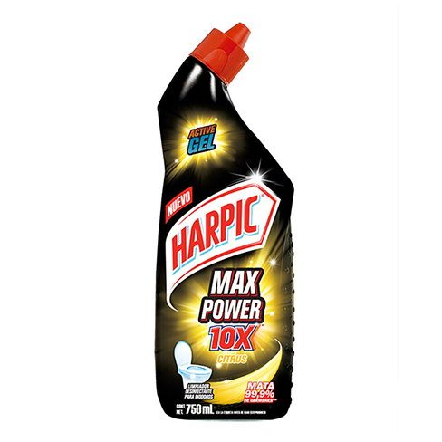 Limpiador Harpic Power Plus 750Ml Fres-Citri.
