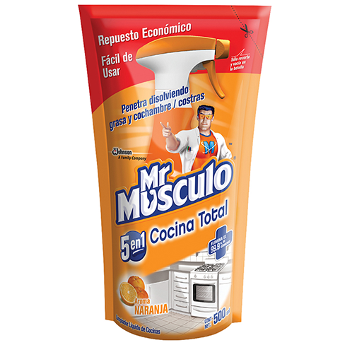 Limpiador Mr Musculos 500Ml Antigrasa Ecop.