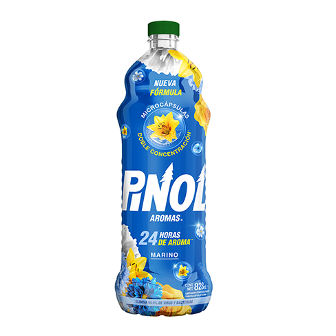 Limpiador Pinol 828Ml Aromas Marino
