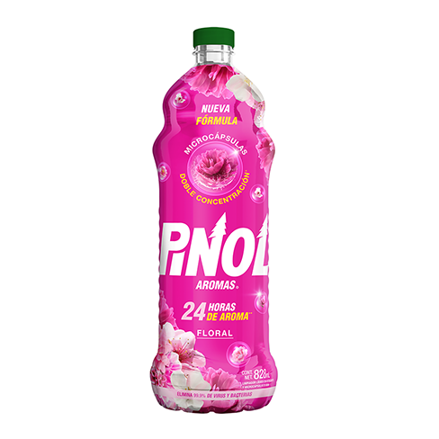 Limpiador Pinol 828Ml Aromas Floral                             