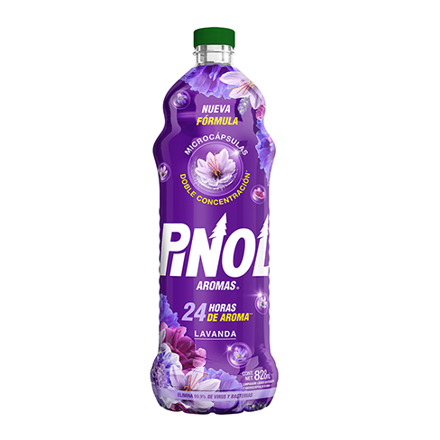 Limpiador Pinol 828Ml Aromas Lavanda
