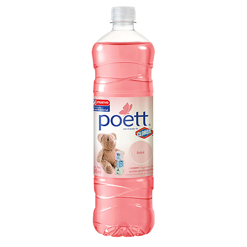Limpiador Poett 900Ml Suavidad De Bebe