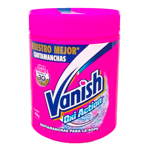 Limpiador Vanish 450Gr Quita Manchas Pod.o2