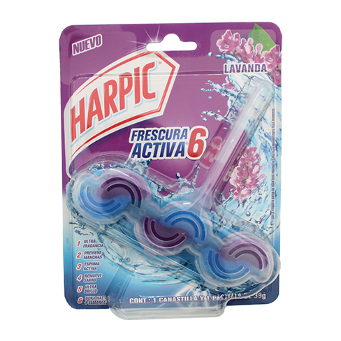 Pastilla Harpic 35Gr/39Gr Fresca Lavanda                    