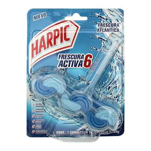 Pastilla Harpic 35Gr/39Gr Brisa Marina                      