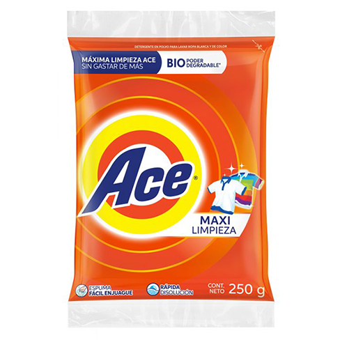 Detergente Ace 250Gr Regular                                                                        