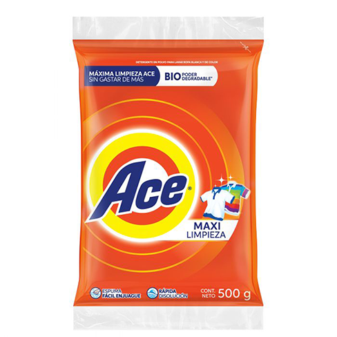 Detergente Ace 500Gr Regular                                                                        