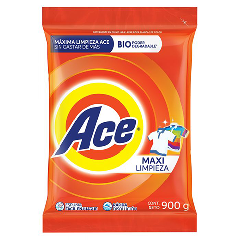 Detergente Ace 900Gr Regular