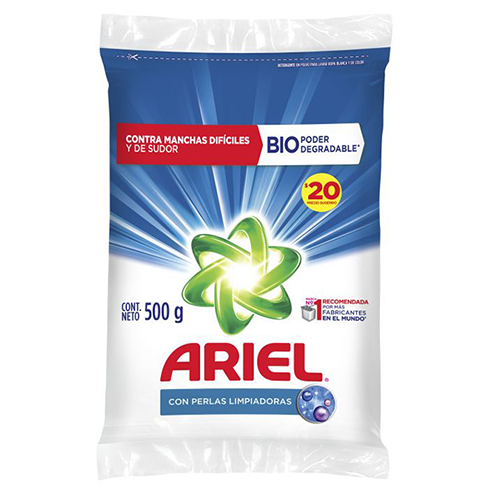 Detergente Ariel 500Gr Aroma Original
