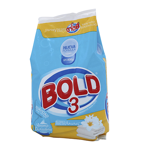Detergente Bold 3 500Gr Aromas De Primavera