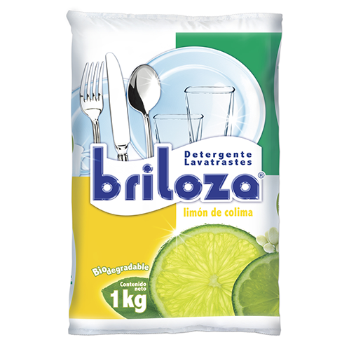 Detergente Briloza 1Kg Limon De Colima                                                              