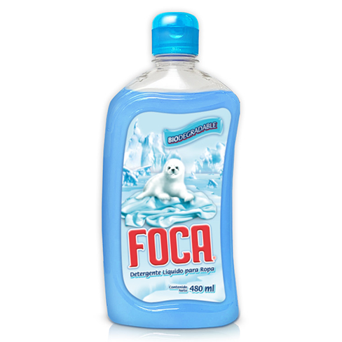 Detergente Liquido Para Ropa 500Ml Foca