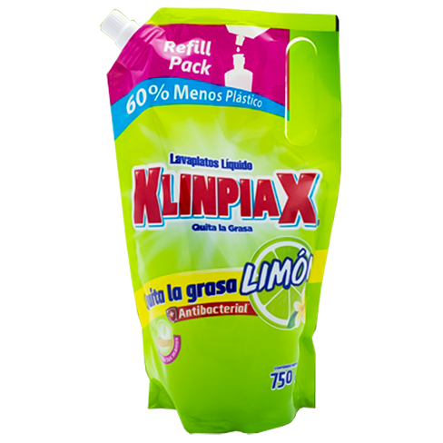 Jabon Liquido Klinpiax 750Ml Limon Doy Pack                                                         