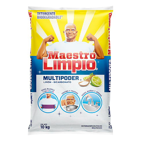 Detergente Maestro Limpio 10Kg Multipoder                                                           