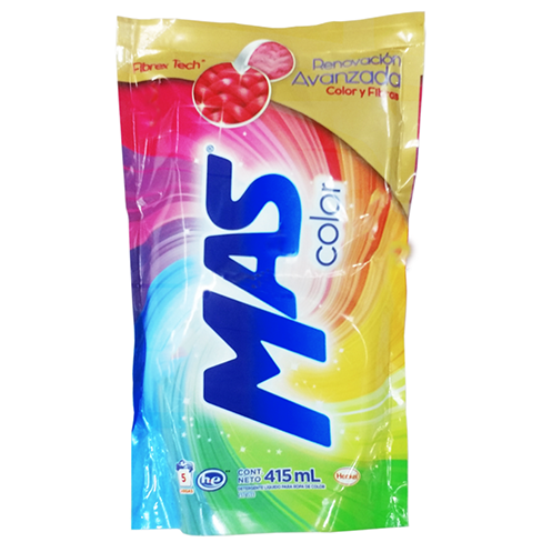 Detergente Liquido Mas Color 415Ml Econopack 3D