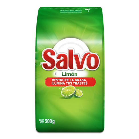 Detergente Salvo 500Gr Limon                                                                        