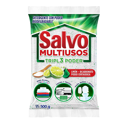 Detergente Salvo 500Gr Multiusos                                                                    