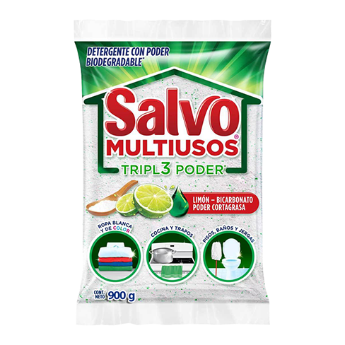 Detergente Salvo 900Gr Multiusos                                                                    