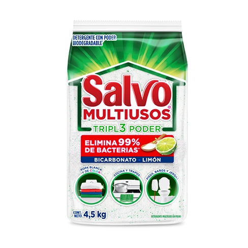 Detergente Salvo 4.5Kg Multiusos