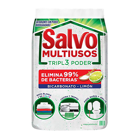 Detergente Salvo 10Kg Multiusos Limon-Bicarbonato                 