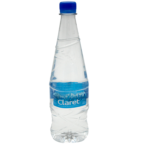 Agua Claret Alcalina 650Ml                                                                          