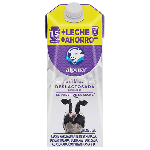 Leche Alpura 1.5Lt Deslactosada                                                                     